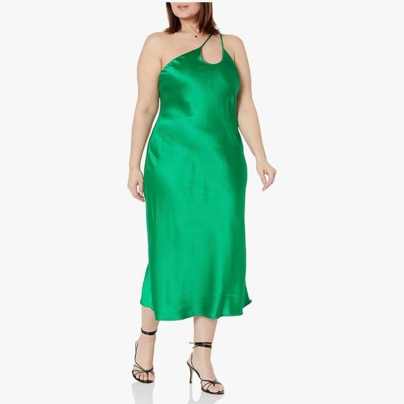 The Drop Women's Ashley Asymetrical Slip Dress #977, 994 - Picture 9 of 11
